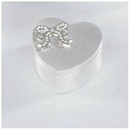 AURIC Jeweled Ribbon Heart Box AU3024357